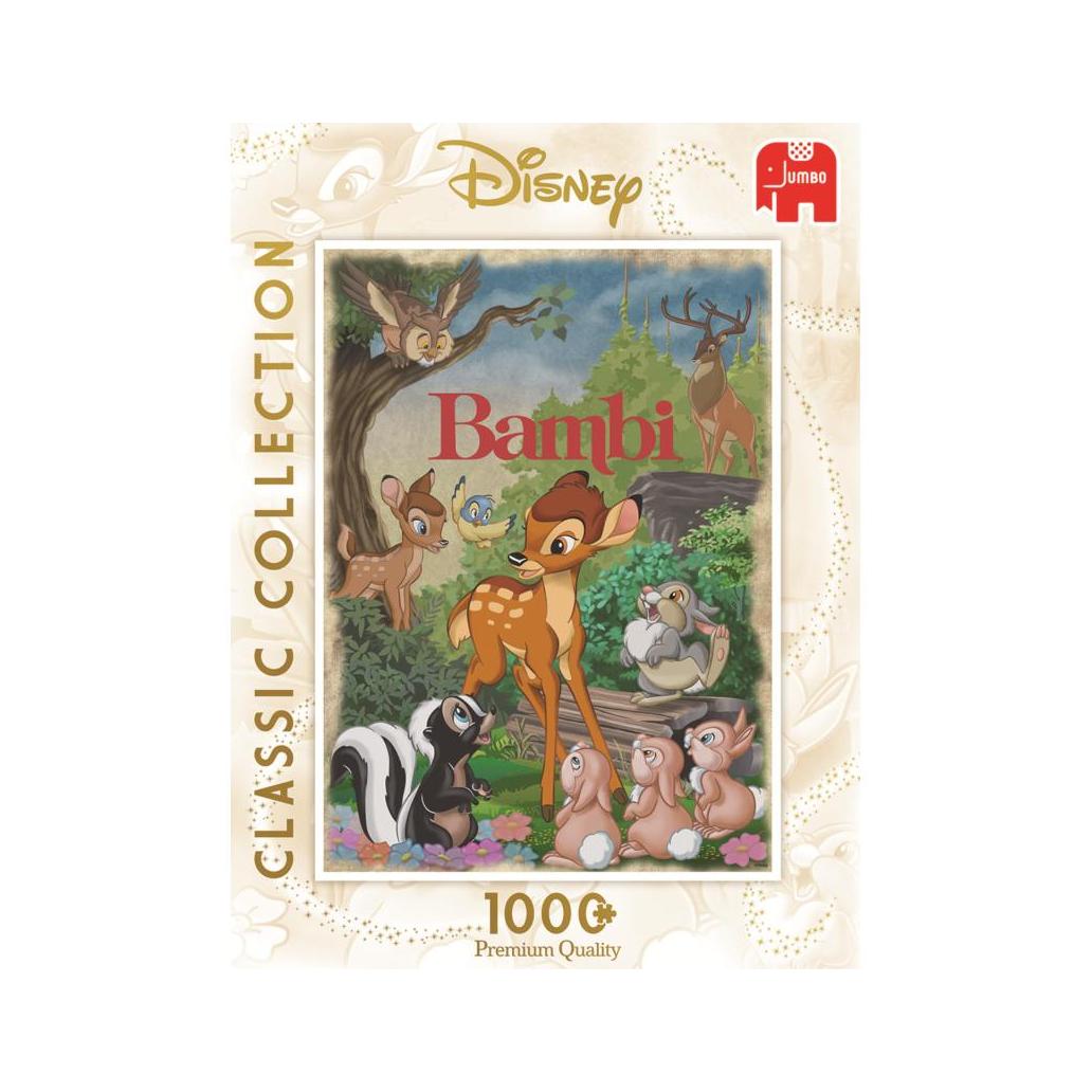 Puzzle jumbo disney classic collection bambi 1000 peças