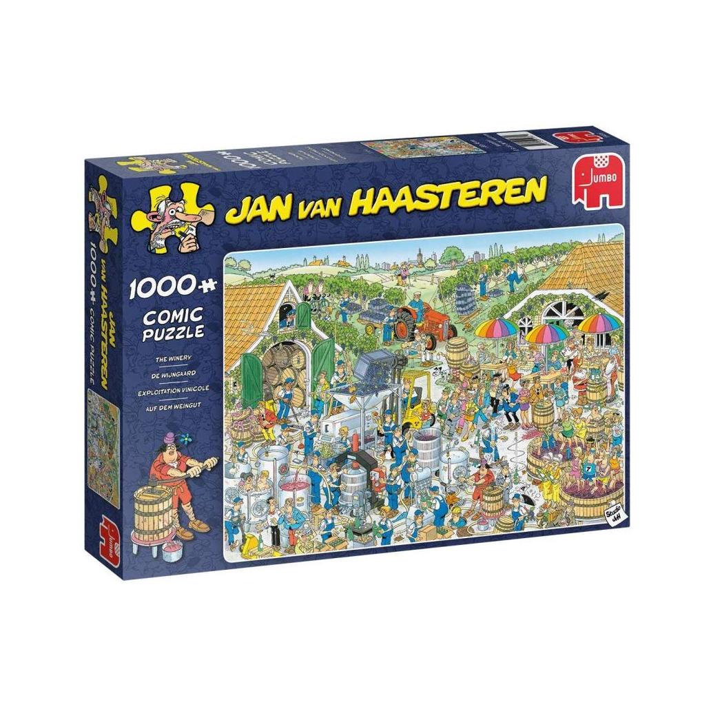 Puzzle jumbo jan van haasteren at the vineyard 1000 peças