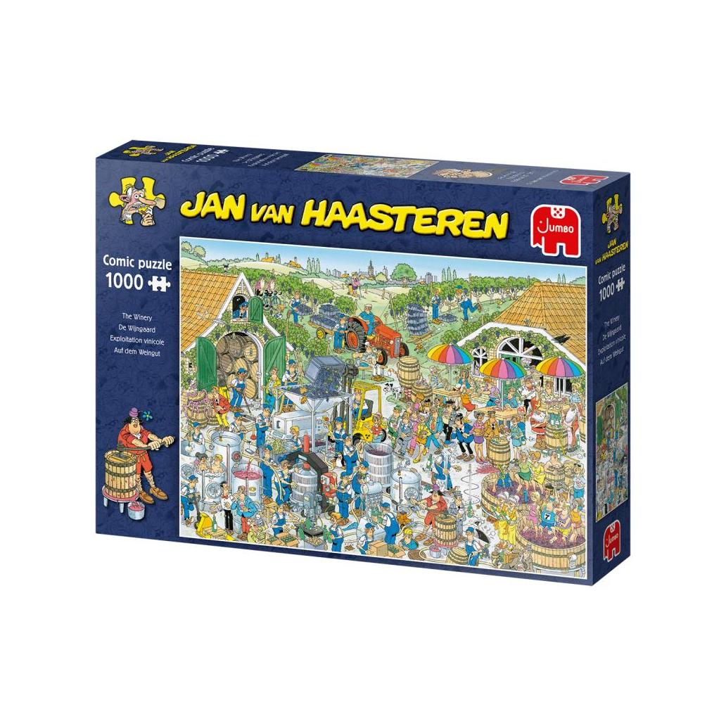 Puzzle jumbo jan van haasteren at the vineyard 1000 peças