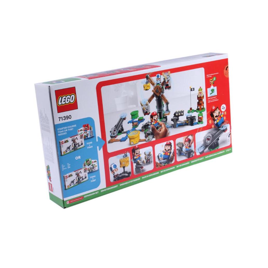 Lego Conjunto Super Mario Reznor's Crash 71390 8+