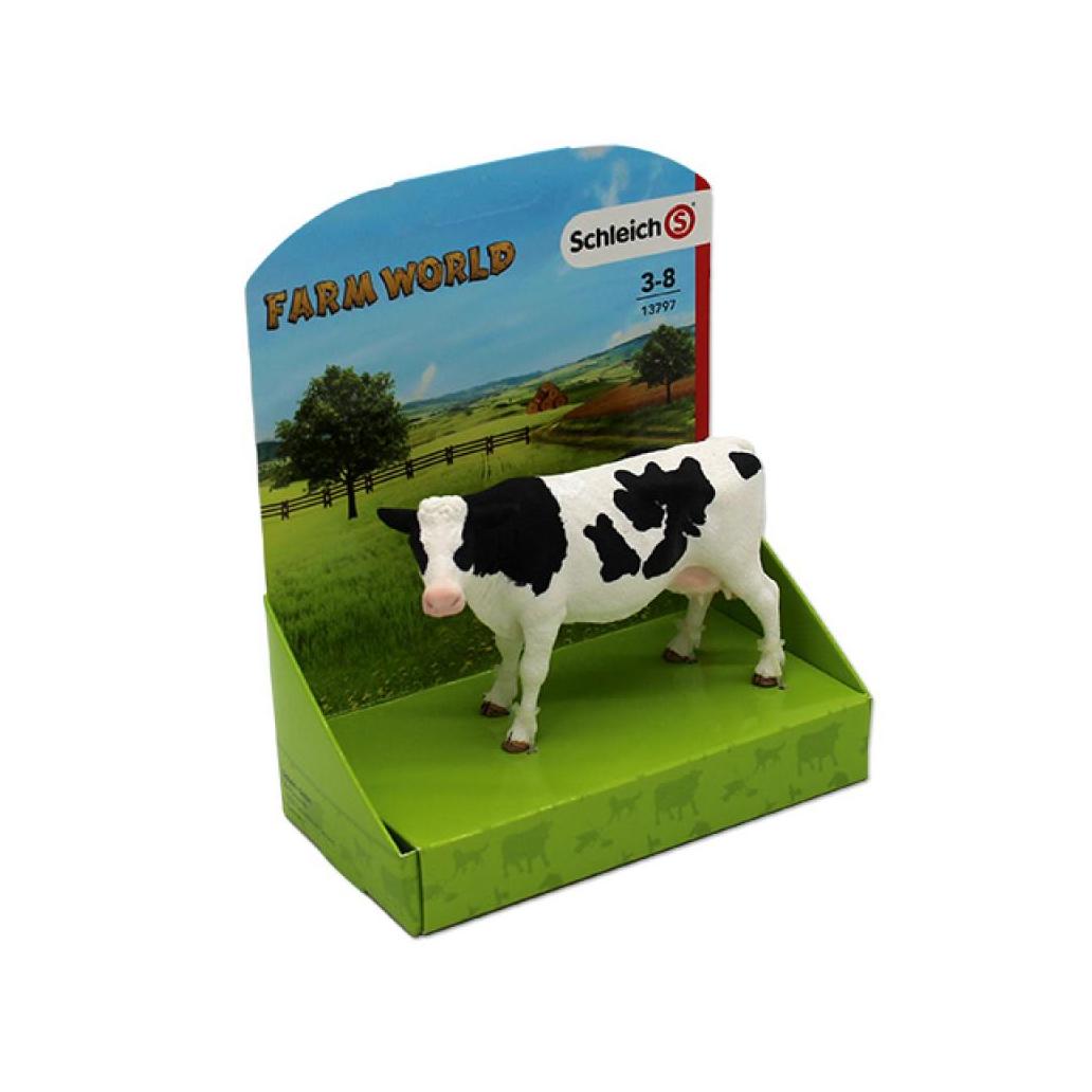 Vaca Preta e Branca Farm Life Schleich 13797