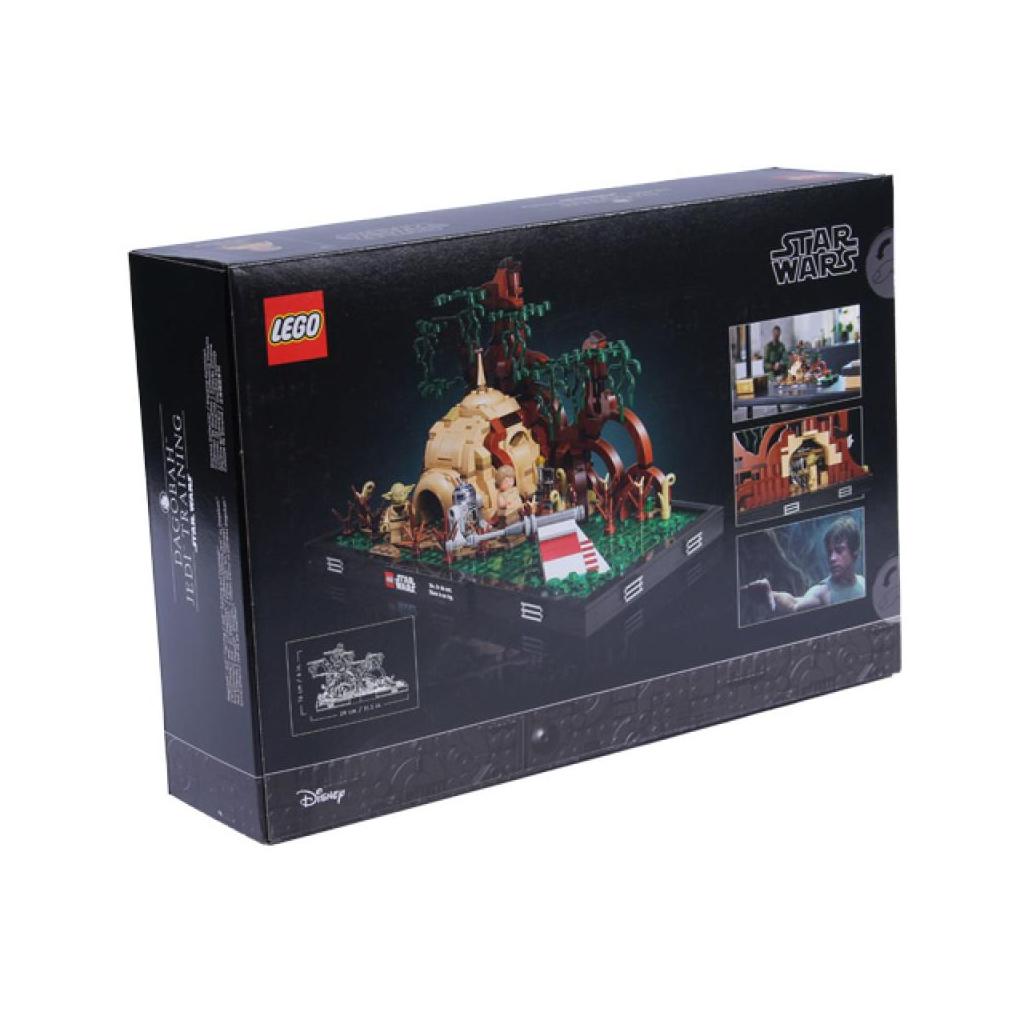 Lego star wars treino jedi em dagobah - diorama (75330)