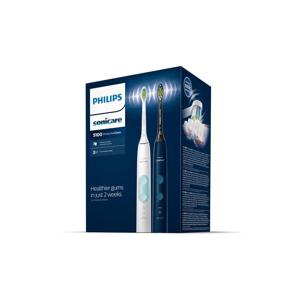Escova de dentes philips hx6851 34 sonicare protectiveclean