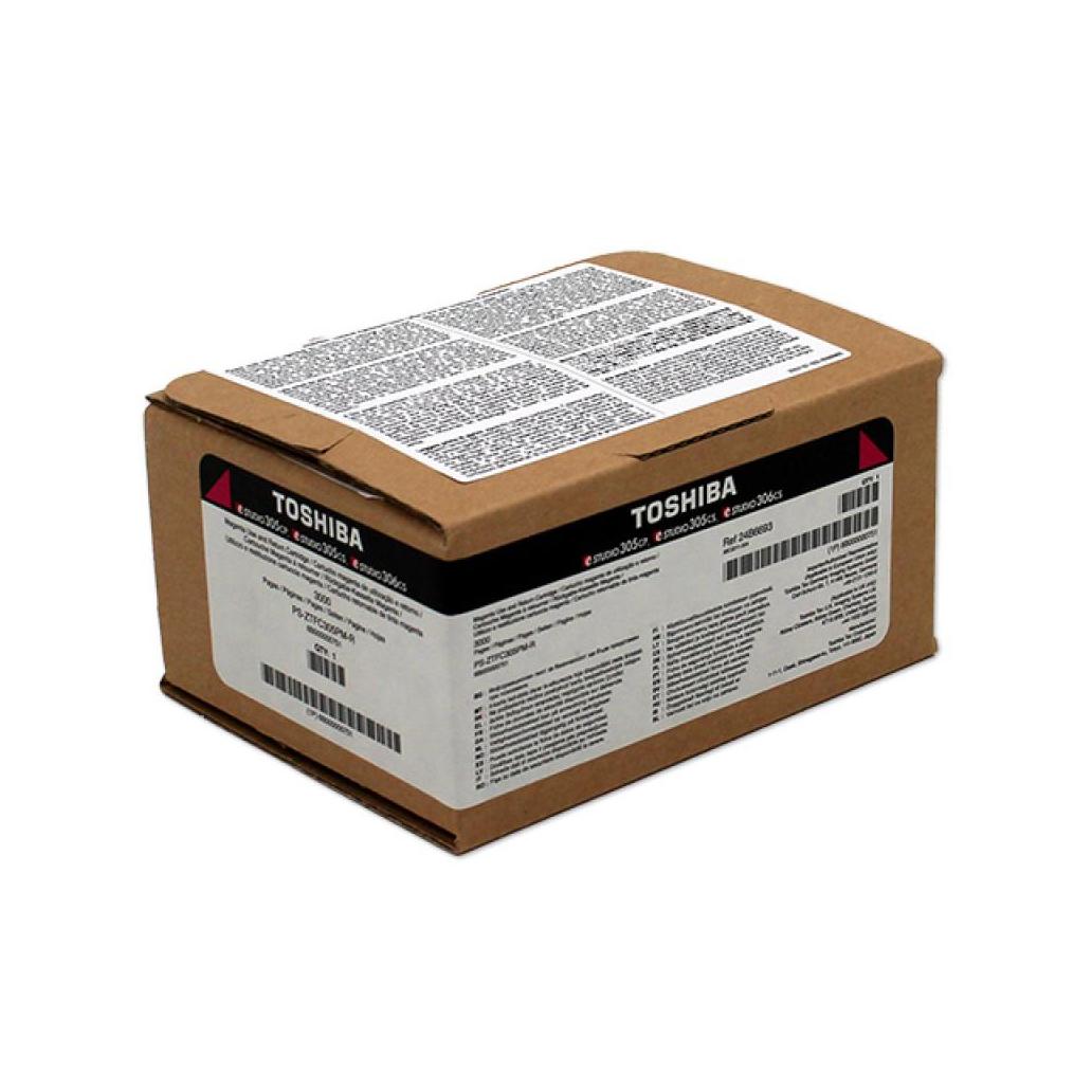 Toner toshiba t-fc305pm-r tfc305pmr magenta (6b0000751)