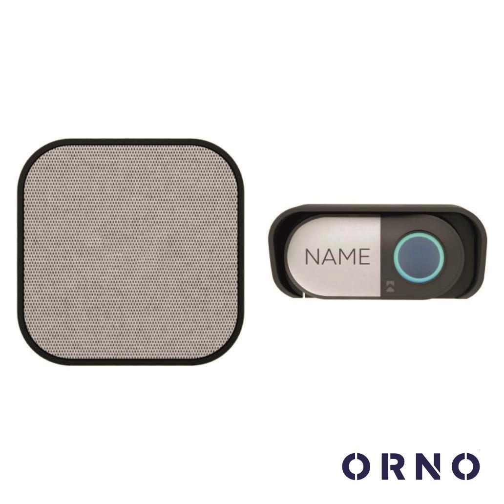 Campainha S/ Fios C/ 1 Receptor 2xAA IP20 150m ORNO