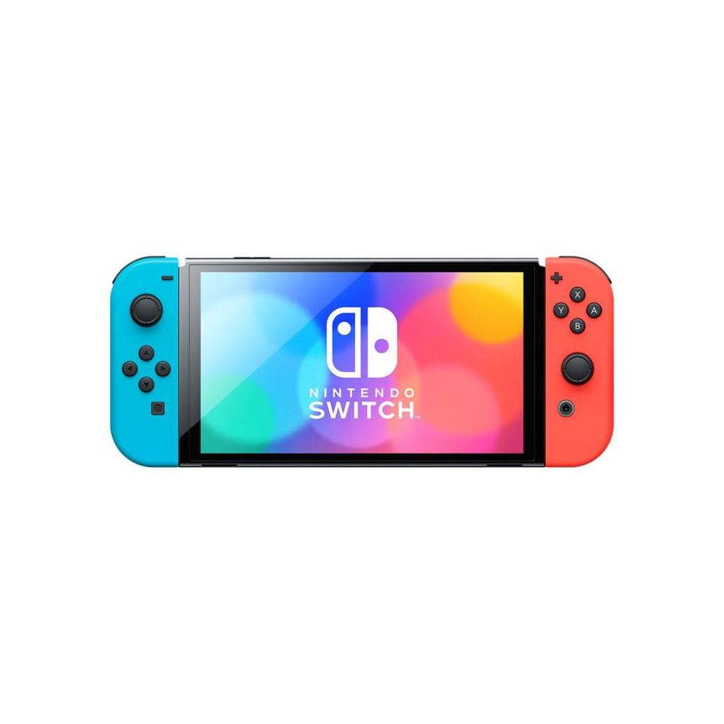 Consola Nintendo Switch OLED Azul Neón/Vermelho Neón