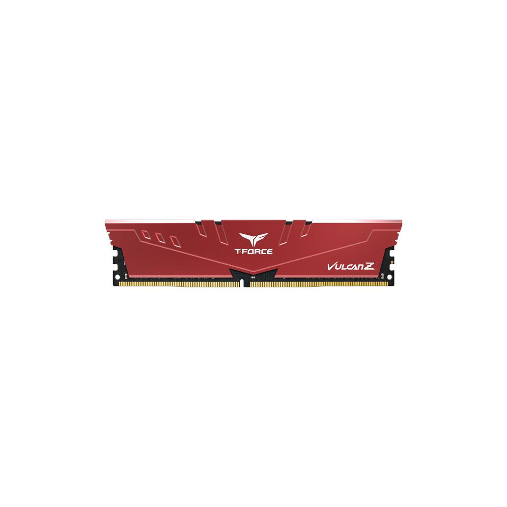 Dimm team group t-force vulcan z red 8gb ddr4 3200mhz cl16