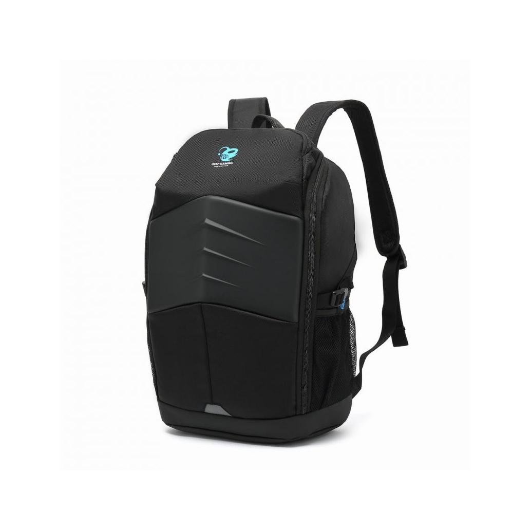 Mochila saco para portátil 15.6 deepgaming preto à prova de