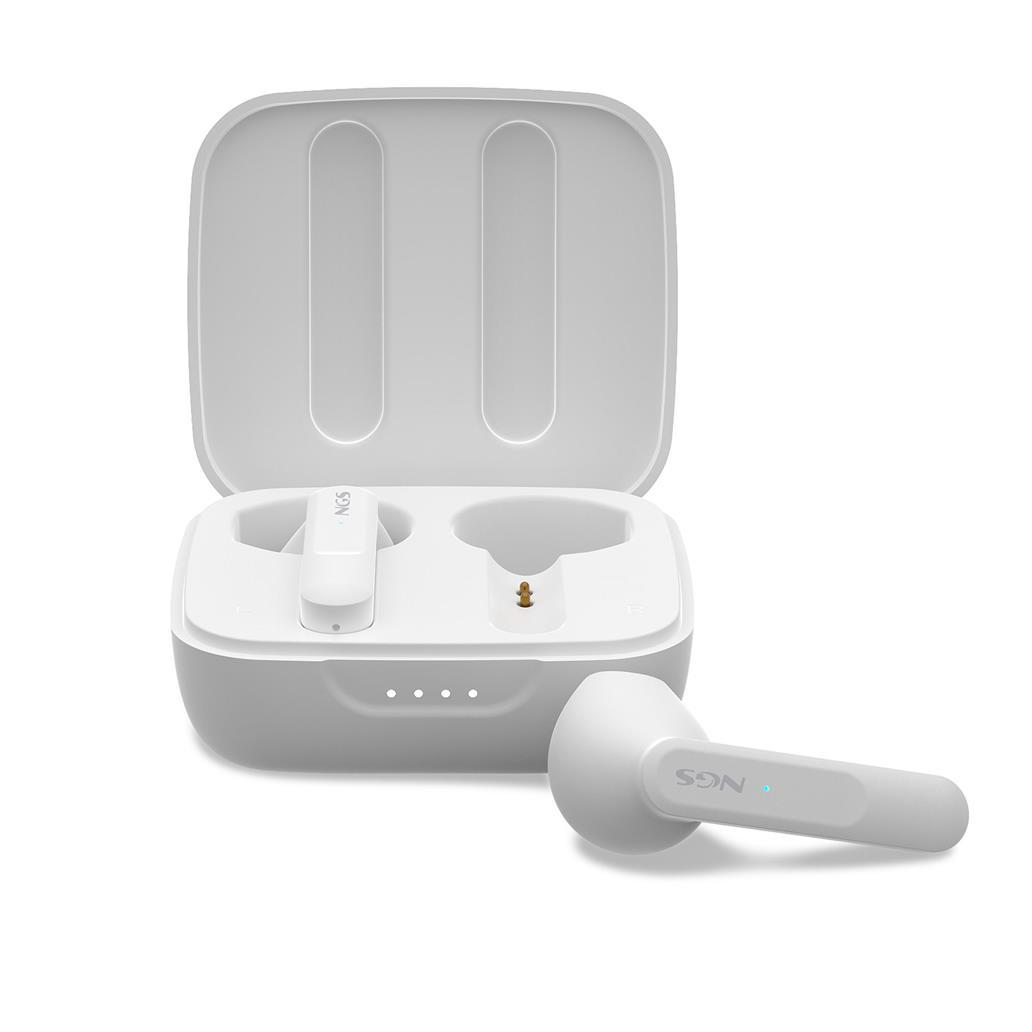 Auriculares Bluetooth NGS ARTICA MOVE Branco