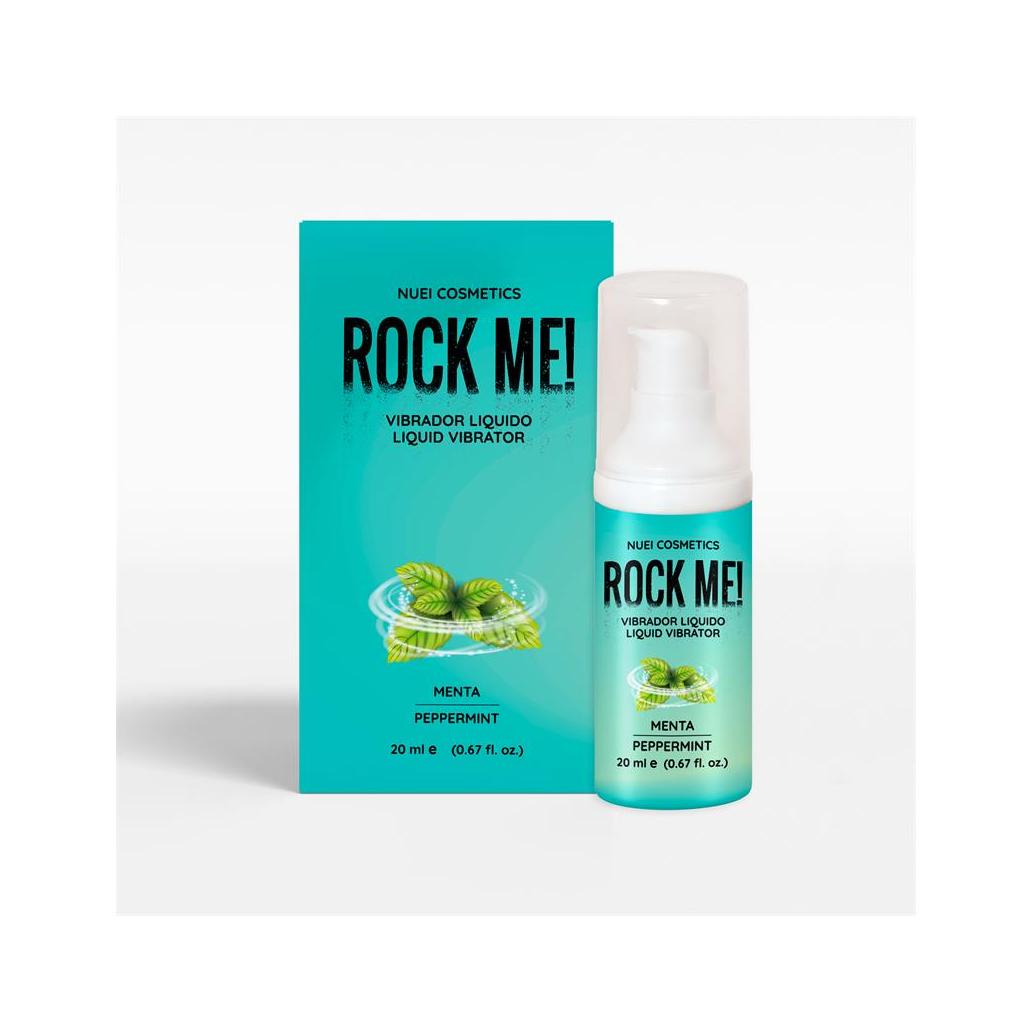 Rock me! vibrador liquido menta 20 ml