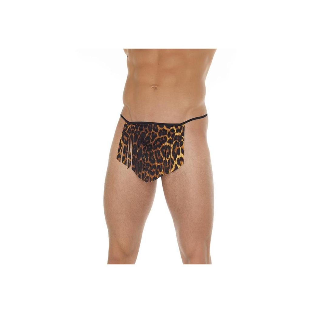 Tanga taparrabos leopardo talla única