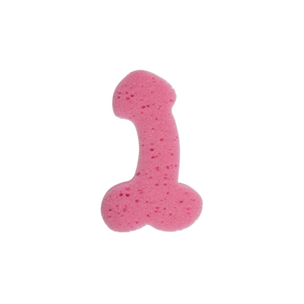 Esponja de banho esponja de banho em forma de pénis cor alea