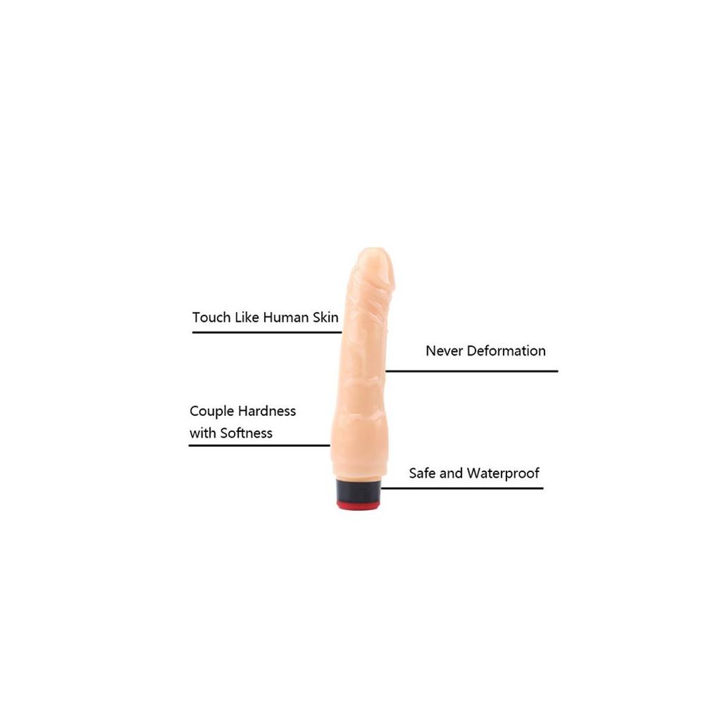 Vibrador t-skin 8.1 natural