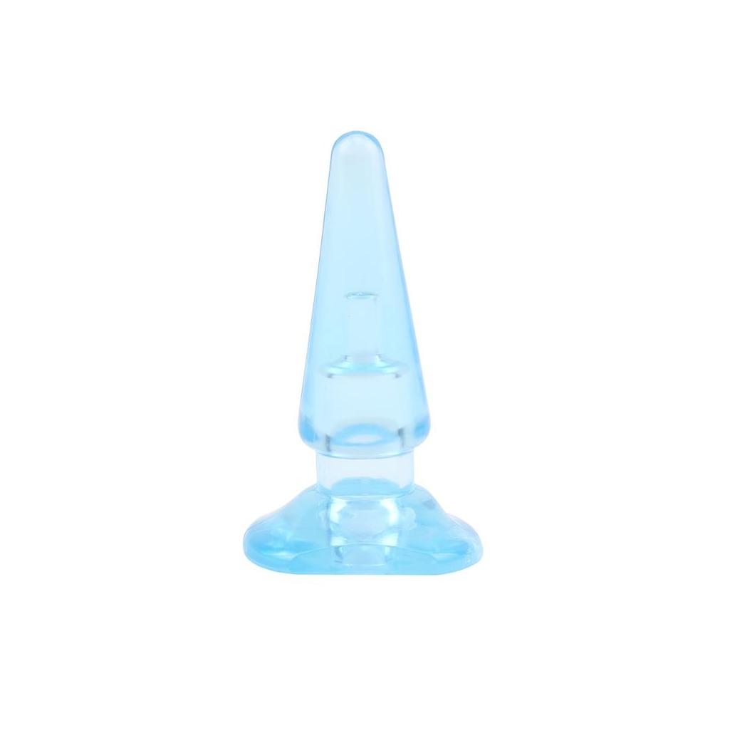 Plug anal sassy azul 10,4 x 3,2cm