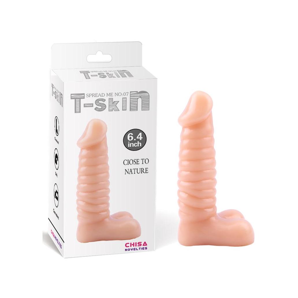 Dildo spread me n7 t-skin 6.4 natural