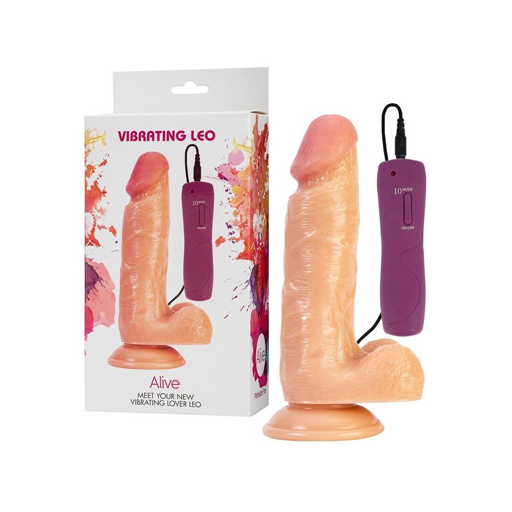 Vibrador leo control remoto 13,5 cm