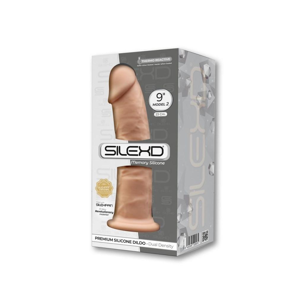 Dildo dual density silicone mod. 2 - 9