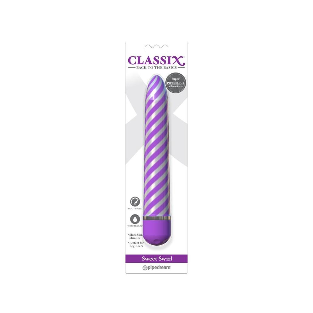 Vibrador sweet swirl purpura