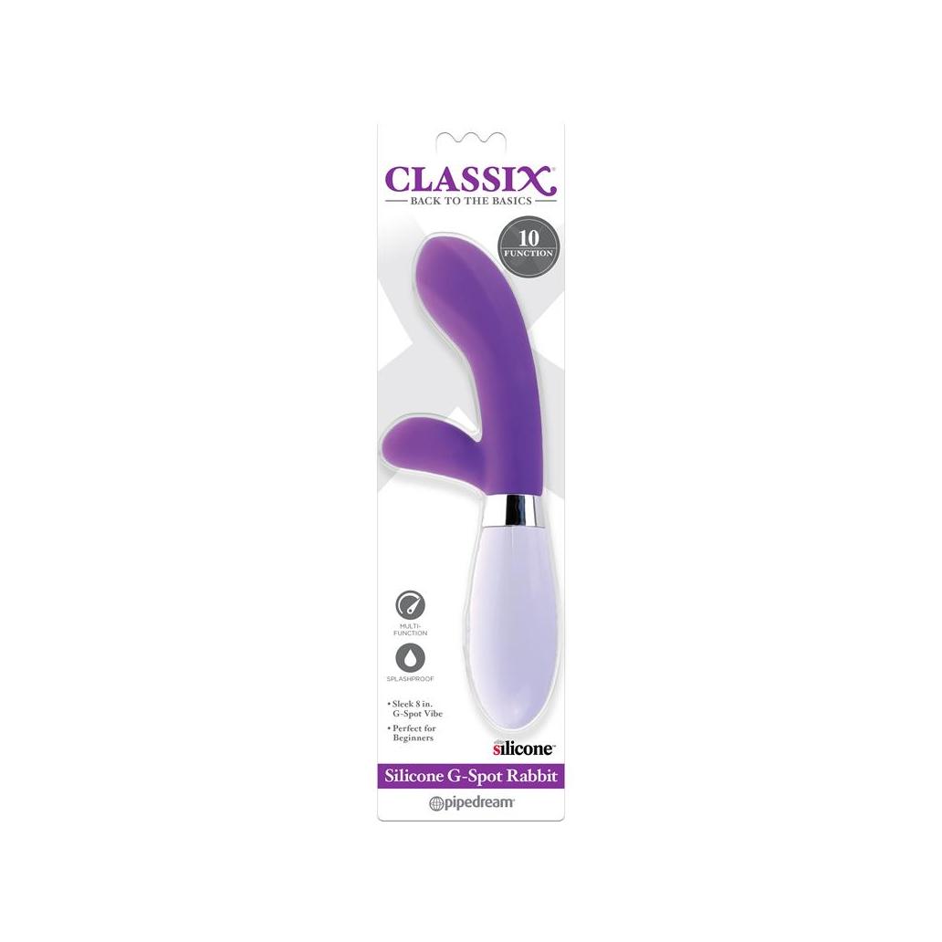 Vibrador g-spot rabbit purpura