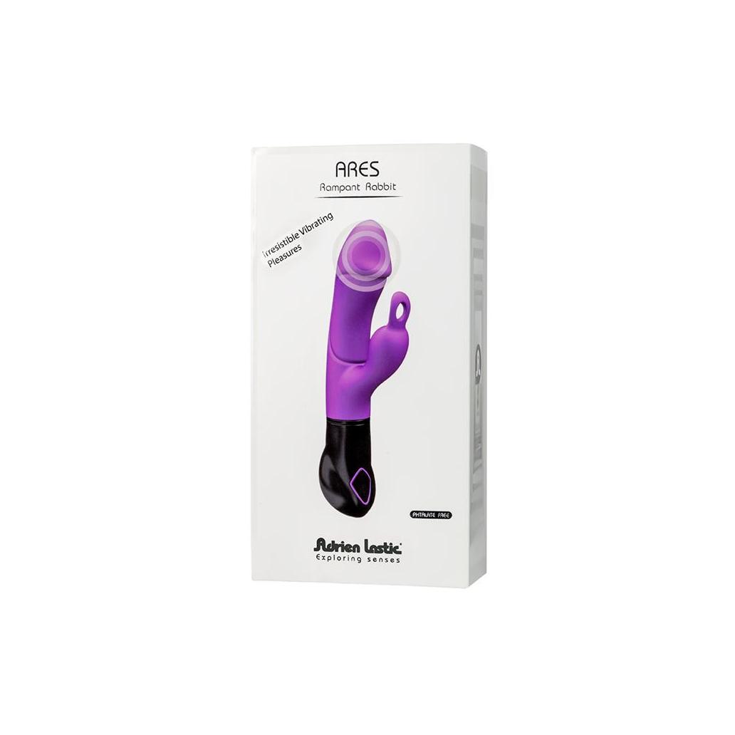 Vibrador de silicone ares 19,8 x 3,6 cm