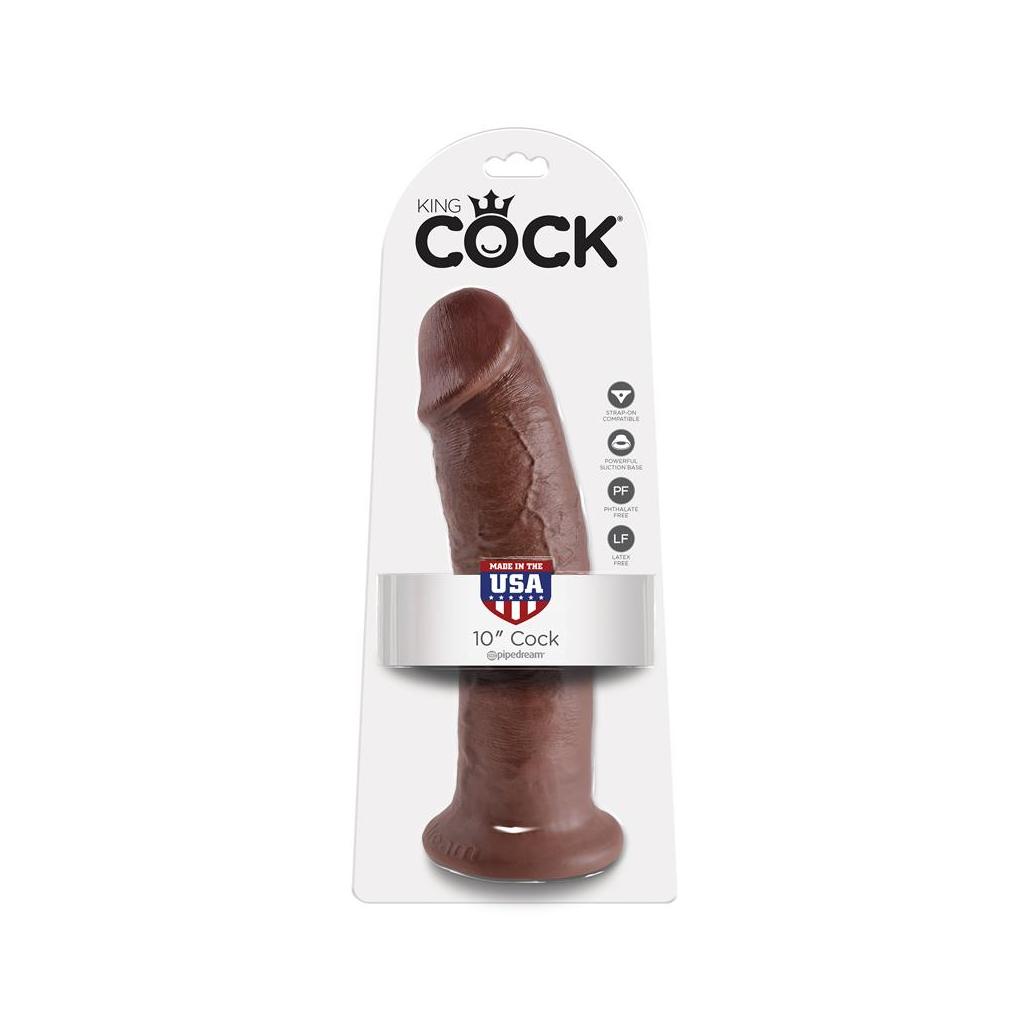 King cock penis 10 - cor castanha