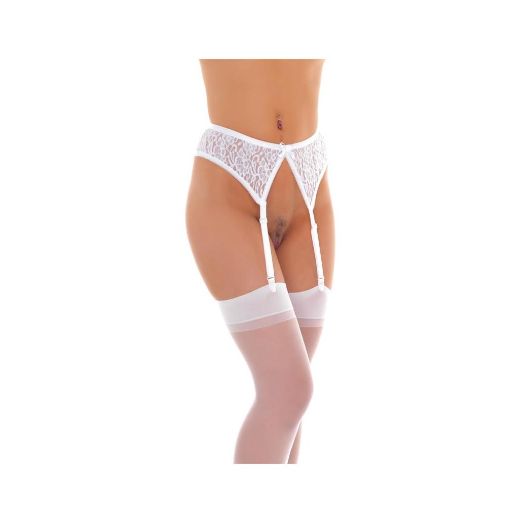 Rimba amorable hipstocking with stockings white tamanho únic