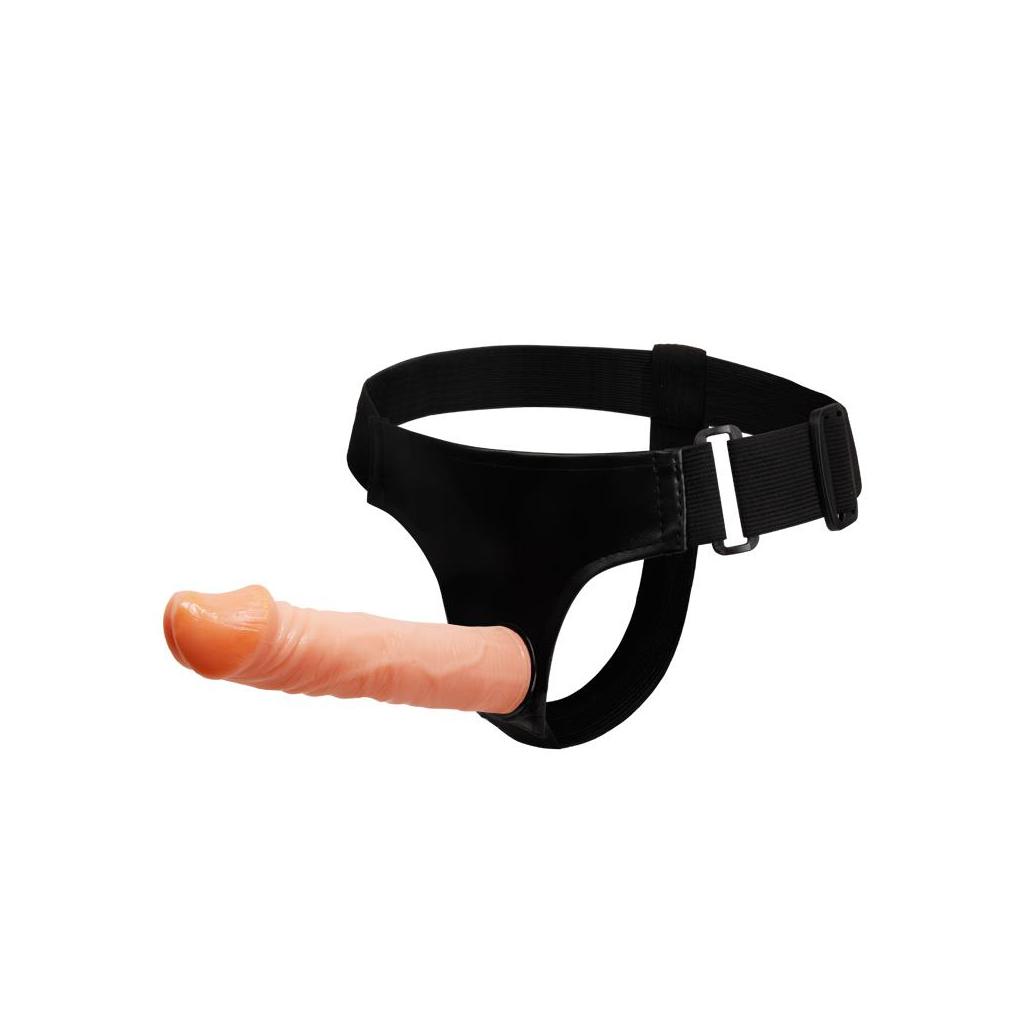 Arnês com dildo 18,8 cm