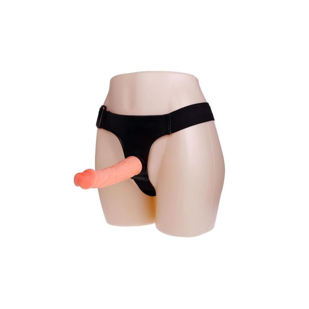 Arnês com dildo 18,8 cm