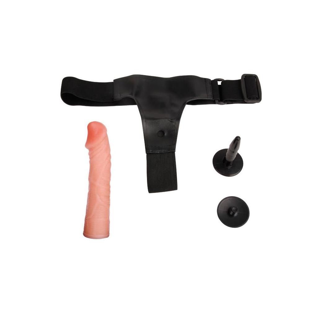 Arnês com dildo 18,8 cm