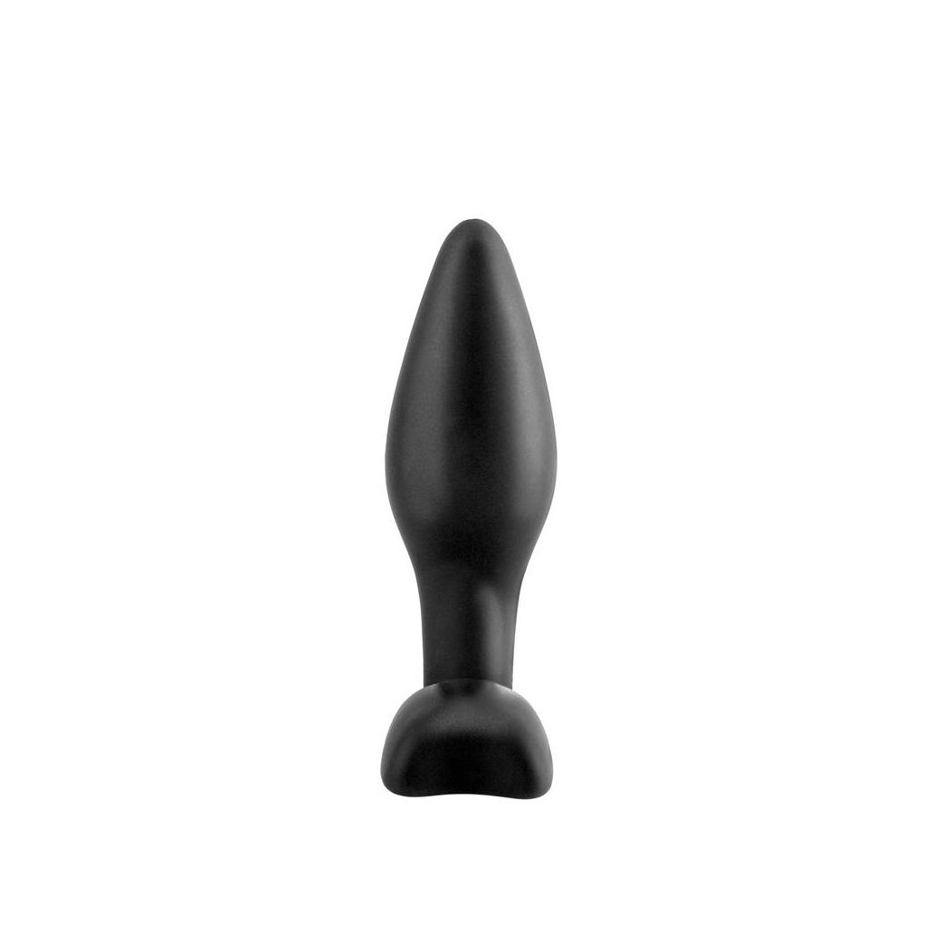 Plug anal mini silicona - cor negro