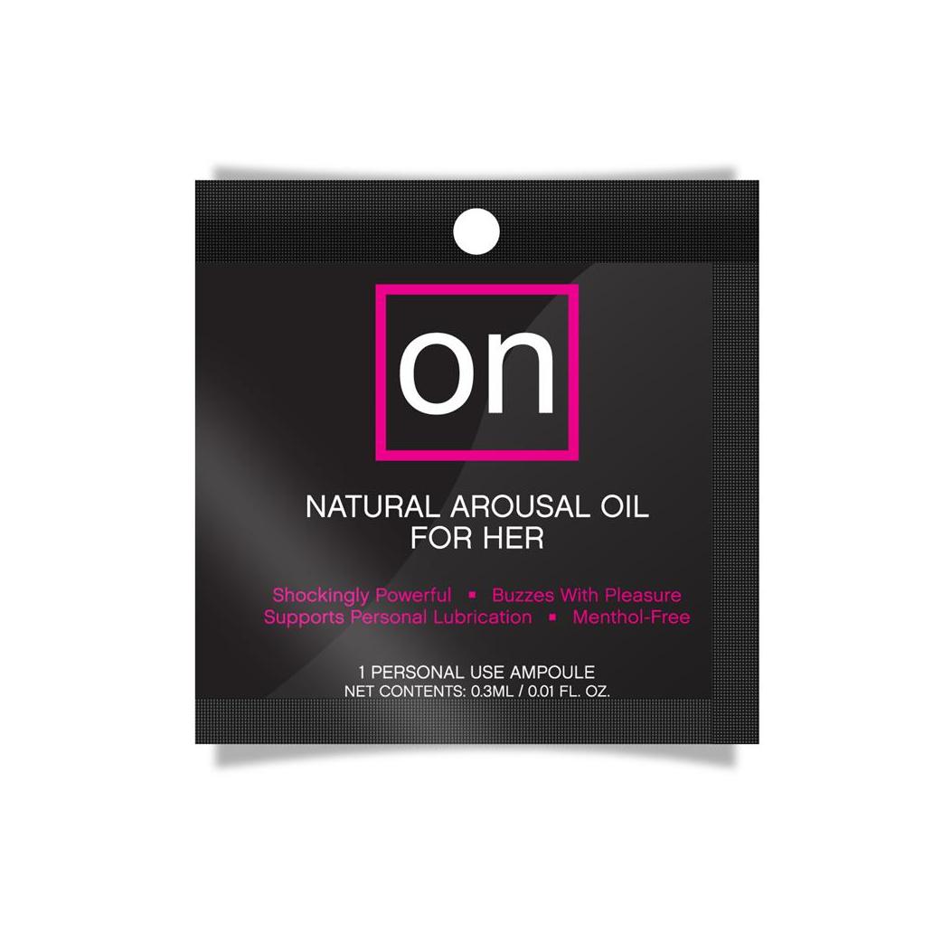 On arousal oil estimulante feminino original dose única 0,3
