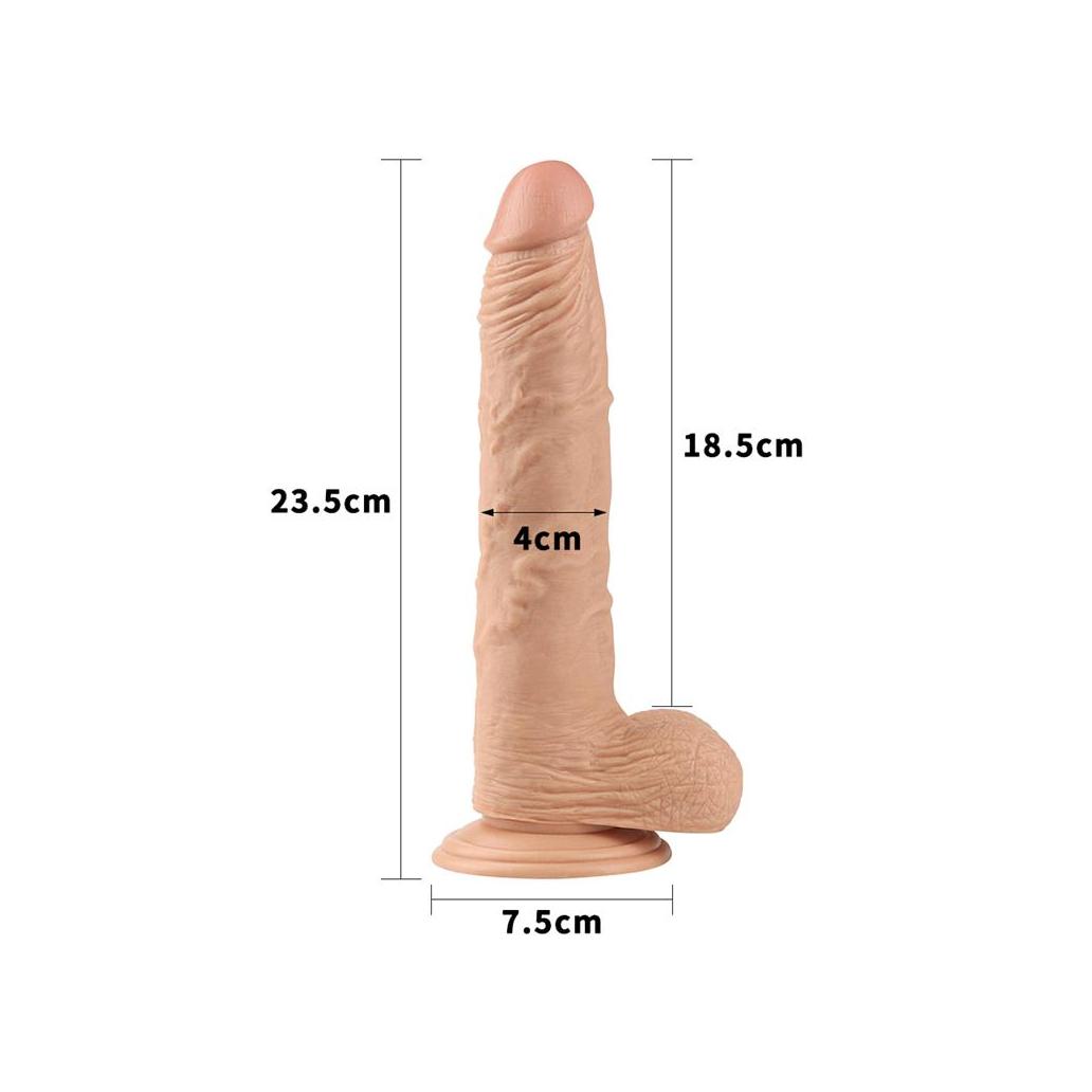 Dildo real extreme 9.5 natural