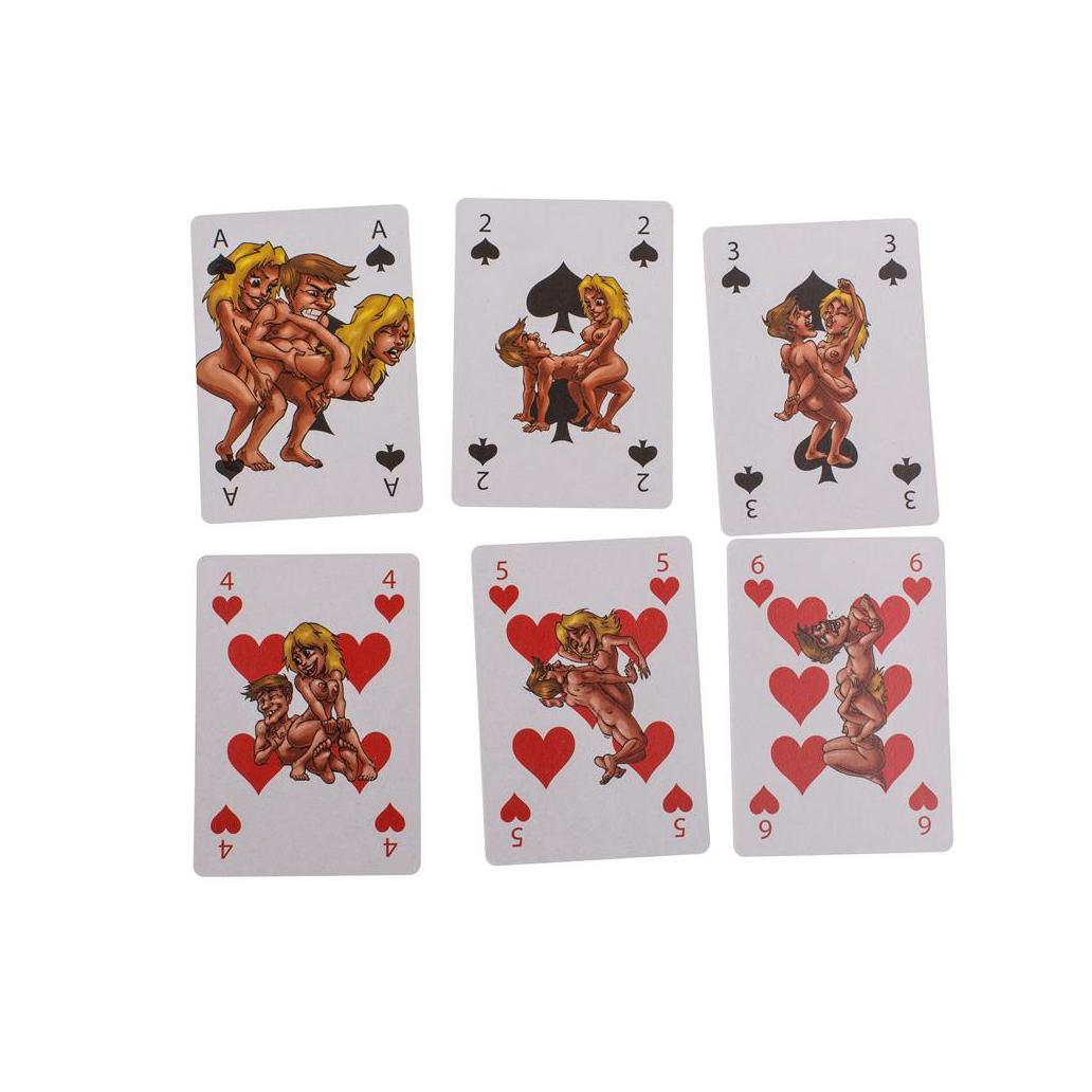 Baraja de cartas poker kamasutra