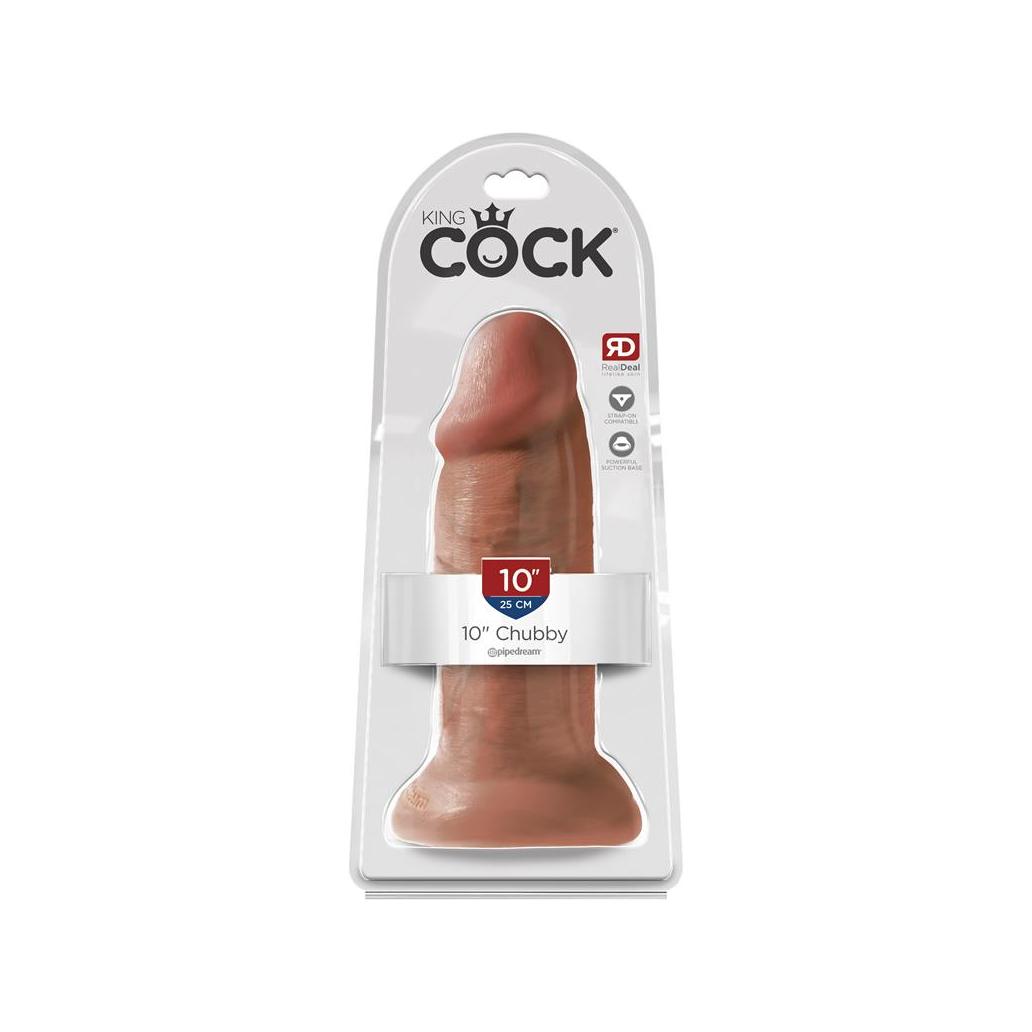 Dildo chubby 10 bronceado