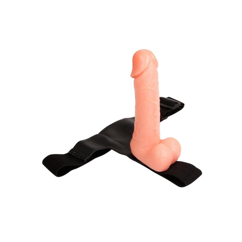 Arnês ajustável com dildo 18 cm