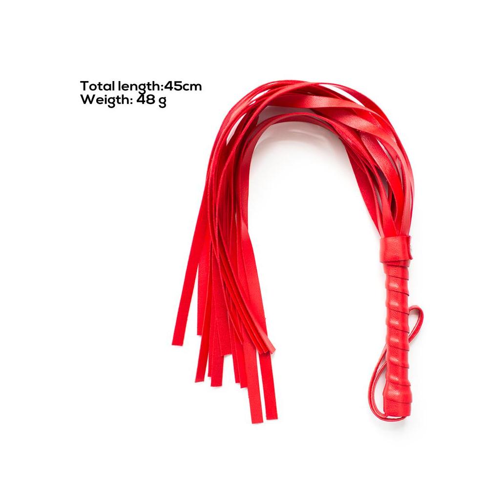 Flogger rojo 45 cm