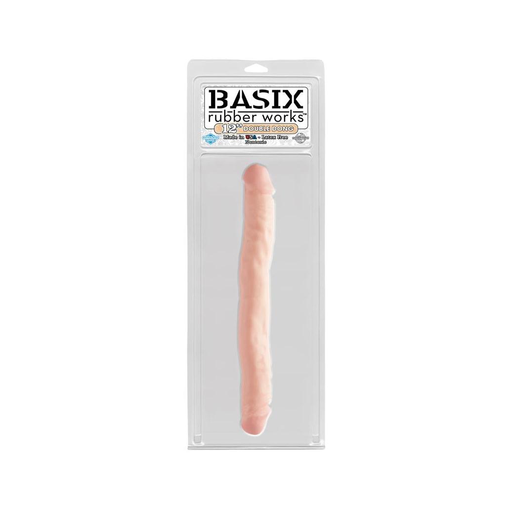 Basix rubber works 40,6 cm doble verga - cor natural