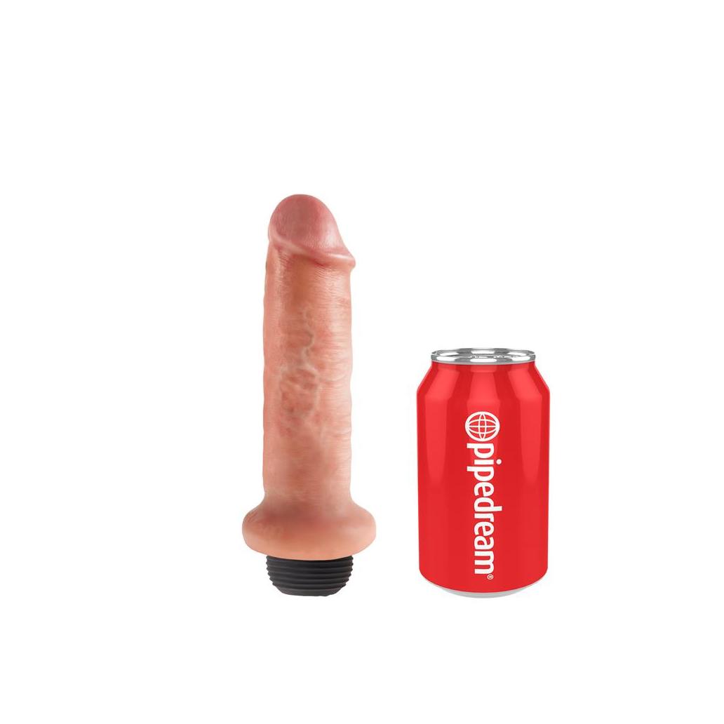 Dildo king cock eyaculador 6 cores natural