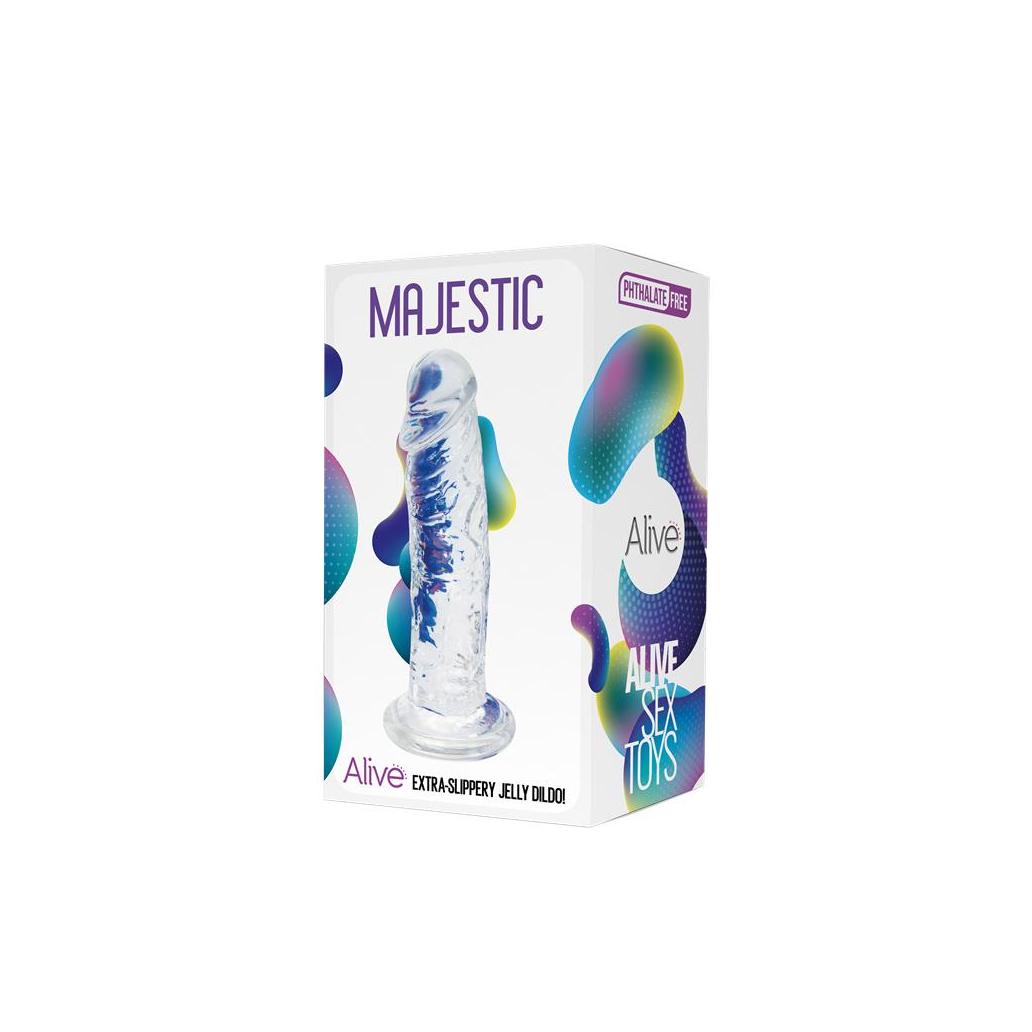 Dildo jelly majestic 14,7 cm