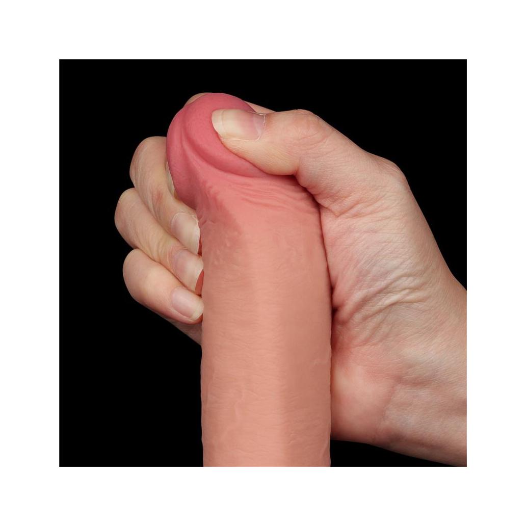 Dildo dual density piel deslizante 9