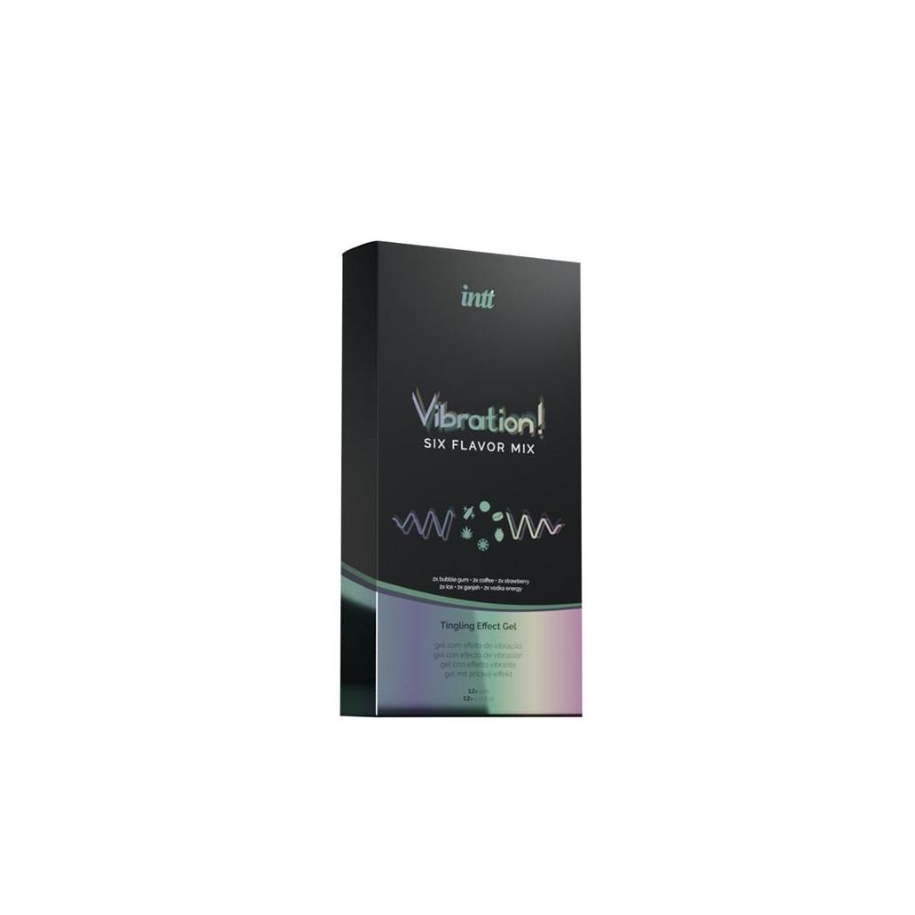 Mix vibration six flavor pack de 6 monodosis