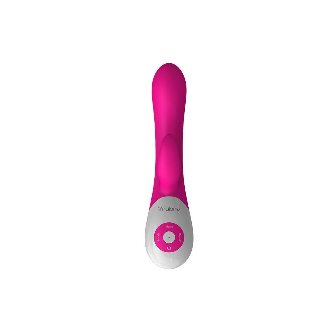 Vibrador com função de voz rhythm fuchsia