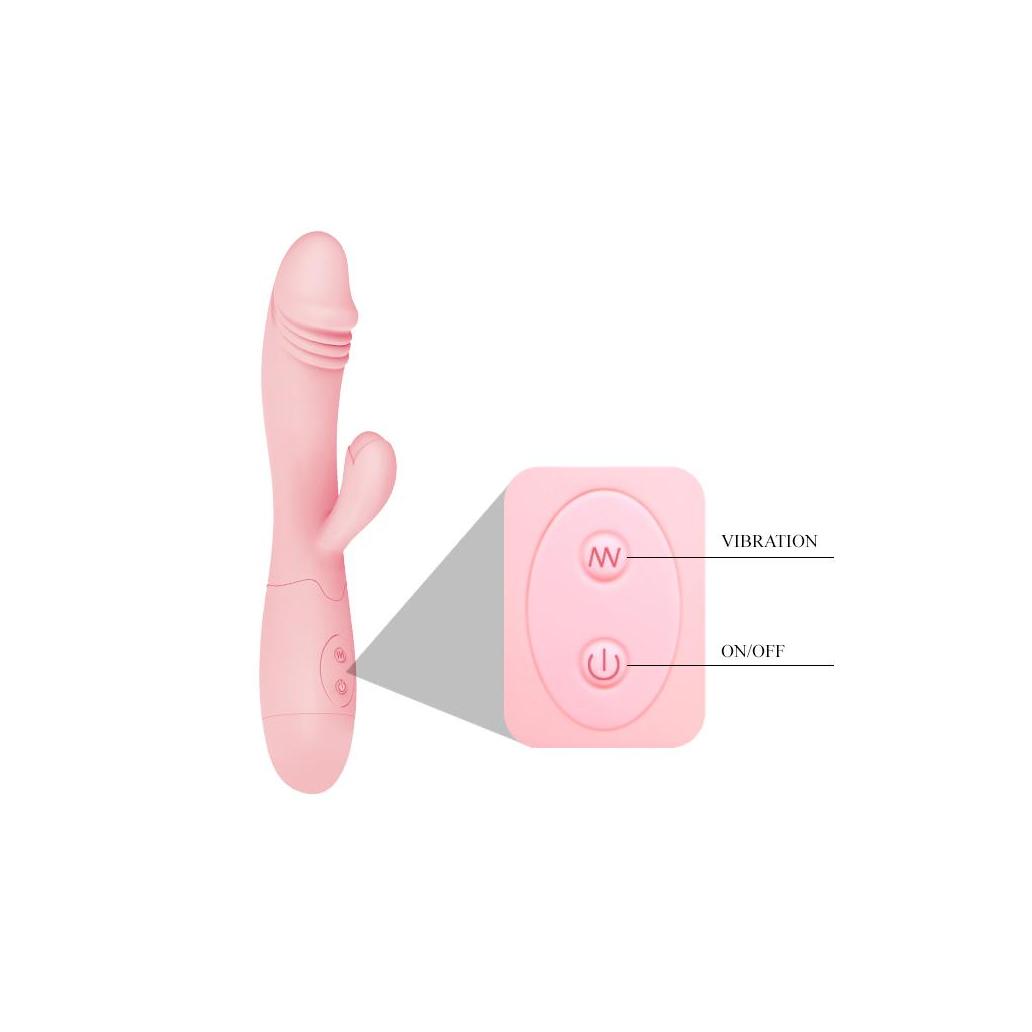 Vibrador recarregável snappy cor natural