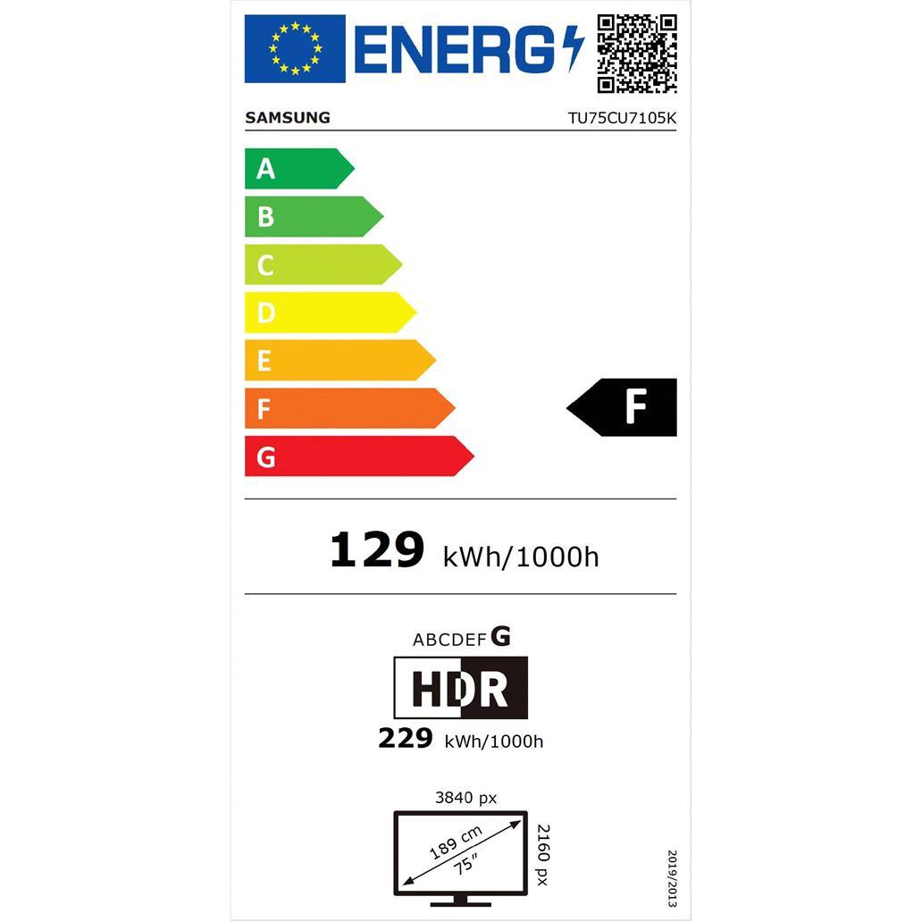 Tv samsung uhd4k-smtv  -tu75cu7105kxxc