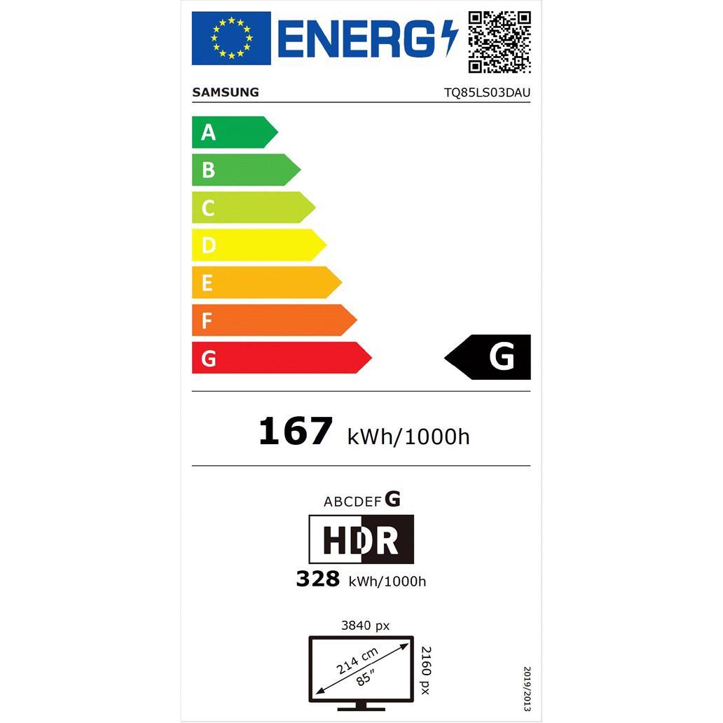 Smart tv samsung qled-uhd4k  -tq85ls03dauxxc