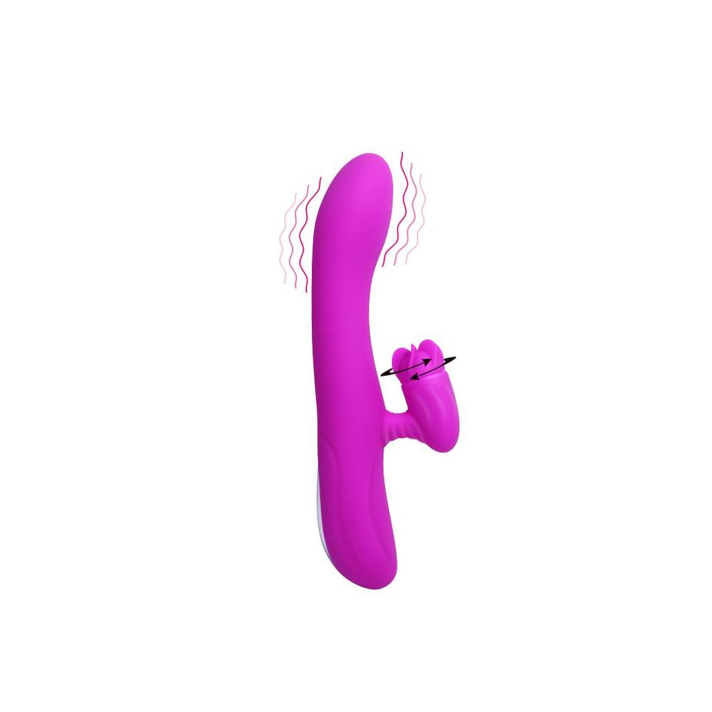 Vibrador con rotador buck