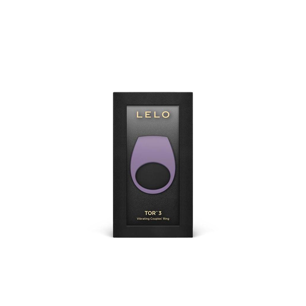 Anel para casais tor 3 com lelo app violet dusk