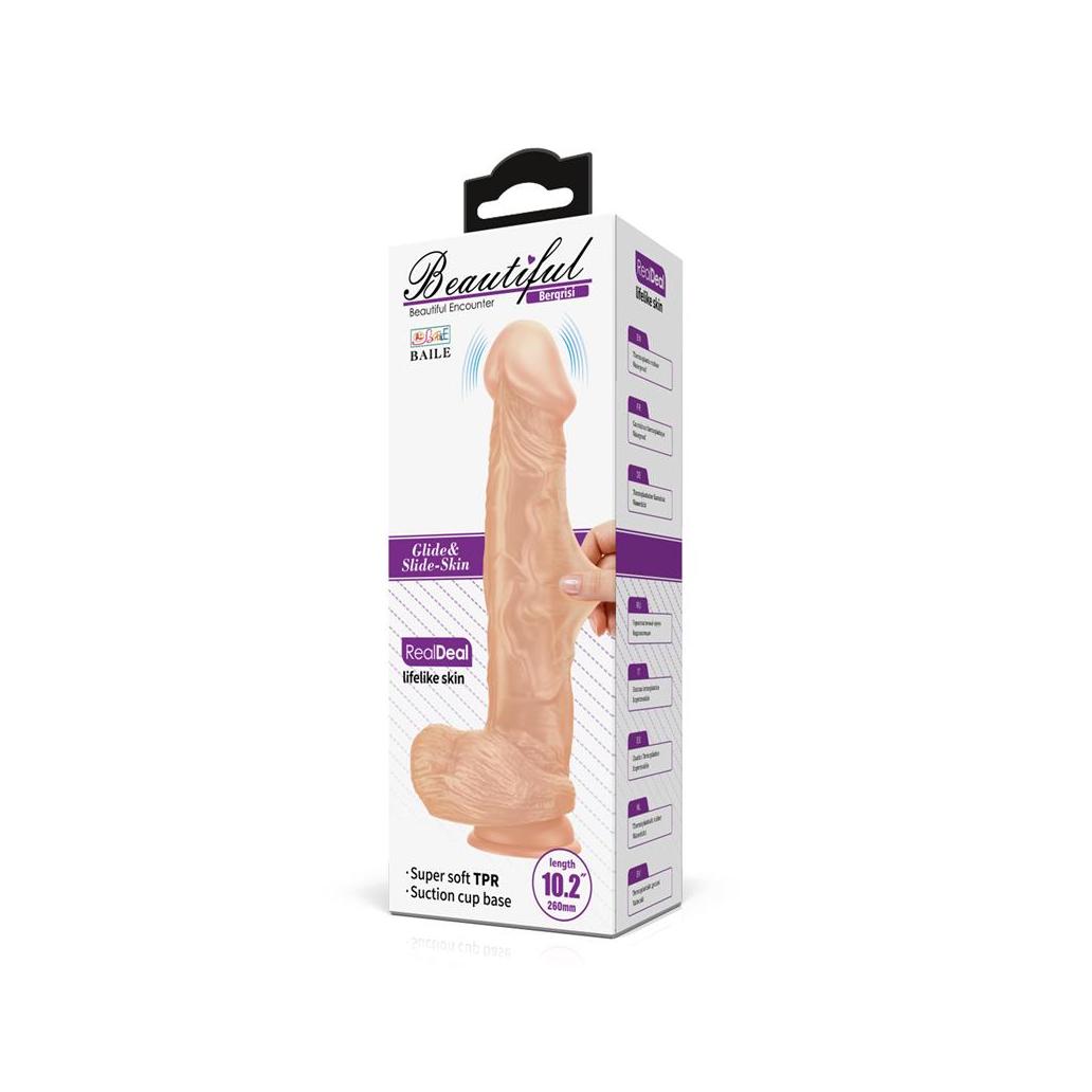 10.2 vibrador realista com controlo remoto