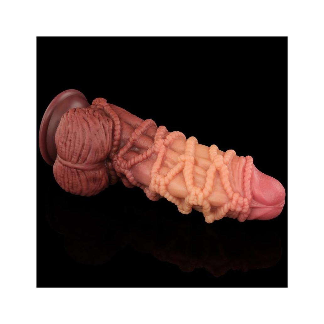 Dildo de dupla camada tamaño king nature 9.5