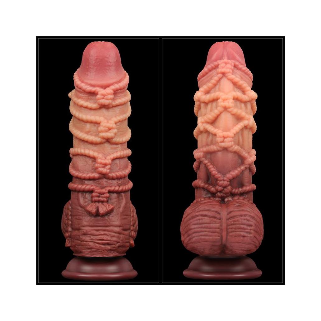 Dildo de dupla camada tamaño king nature 9.5